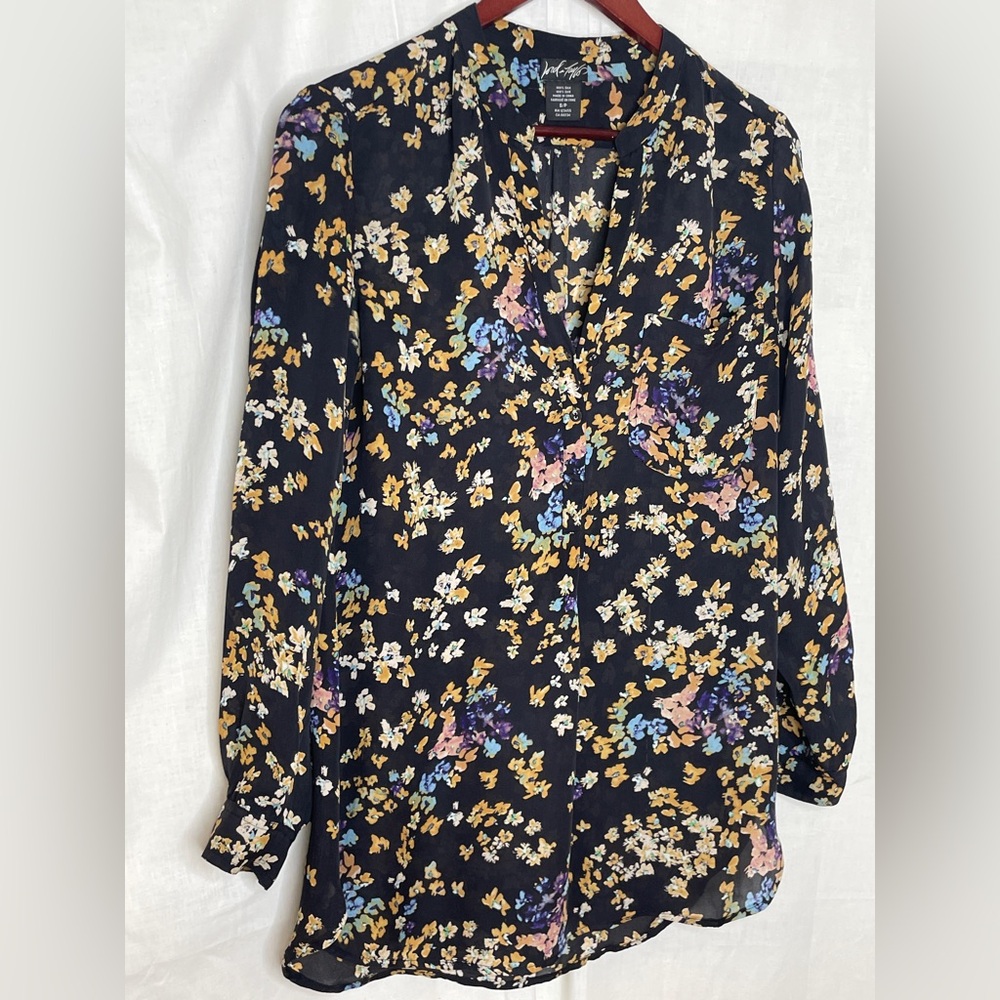 Lord and Taylor Silk Blouse Small